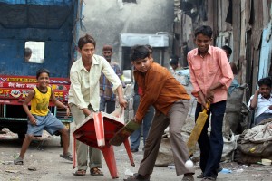 kids playing cricket in india