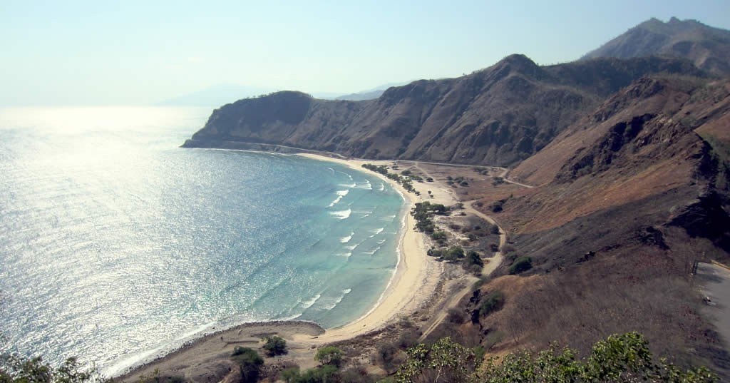 Deserted Beach in East Timor