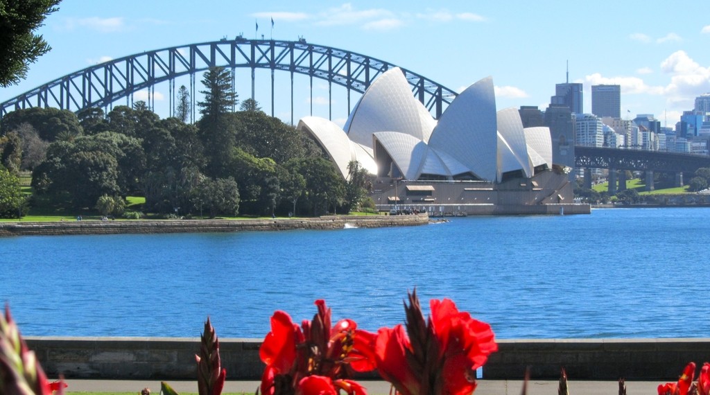 Sydney Opera House in April