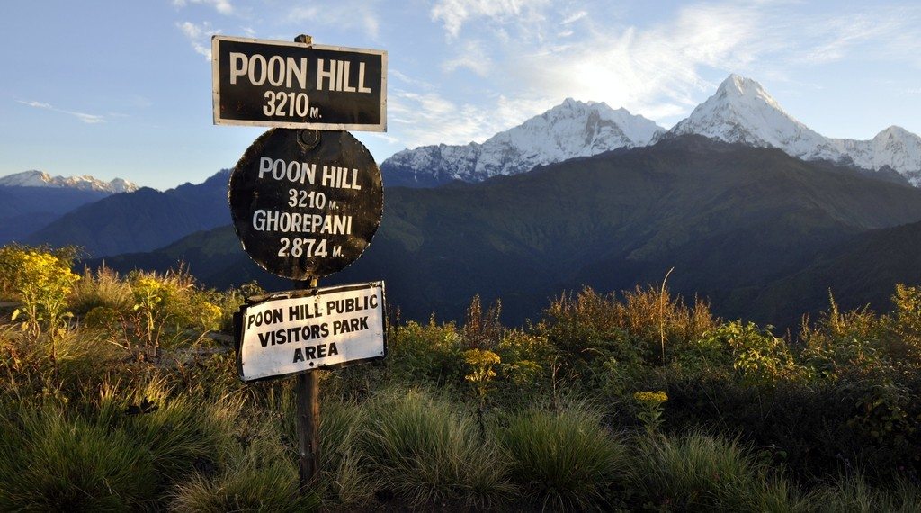 Poon Hill summit trek, Ghorepani
