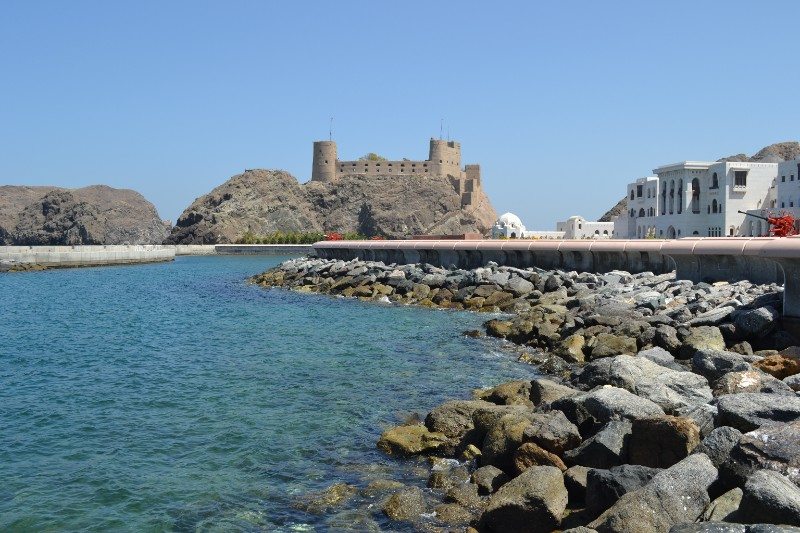 Muscat Ocean Around Sultan Palace