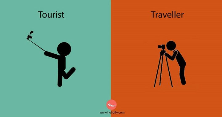 You are currently viewing The Differences Between Tourists and Travellers