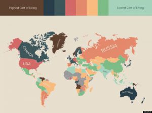 Read more about the article The World’s Cheapest & Priciest Countries to Travel