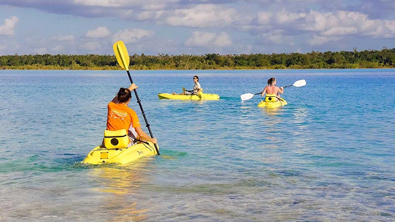 bacalar-kayak