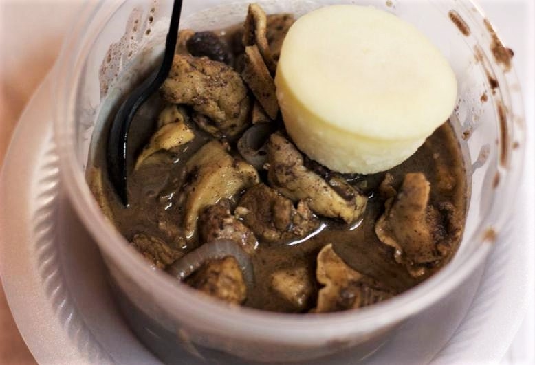 Another traditional Filipino food popular among locals - Dinuguan