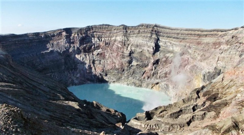 Mount Asa Caldera is another of Japan's folklore Mount Asa Caldera is another of Japan's folklore