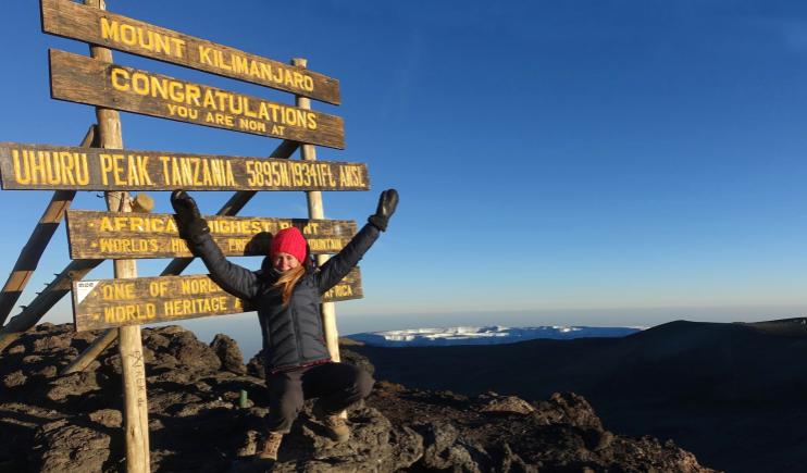 Reaching the top of Mt Kilimanjaro- Endangered Places
