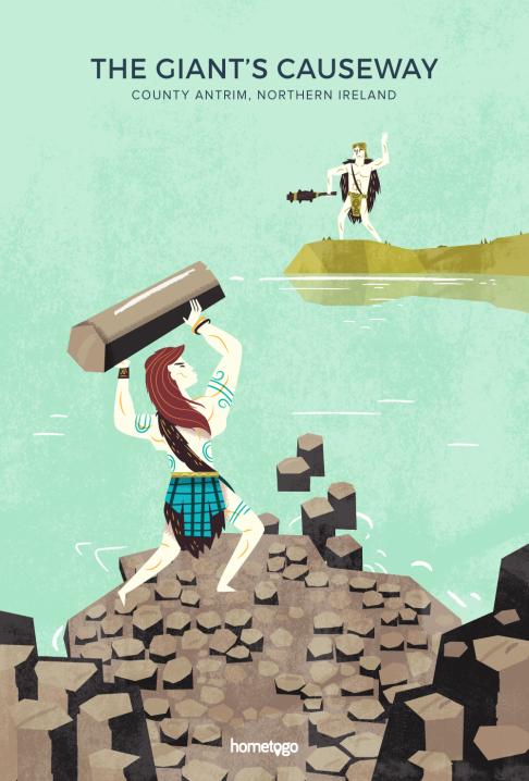 Finn McCool & The Giant's Causeway- Top Natural Wonders