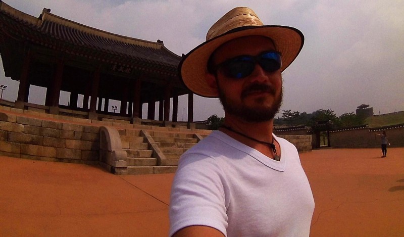 Renee enjoying his travels through South Korea -Explore South Korea
