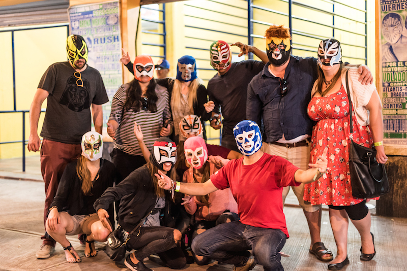 You can't miss out on the famous Lucha Libre when you're in Mexico City 