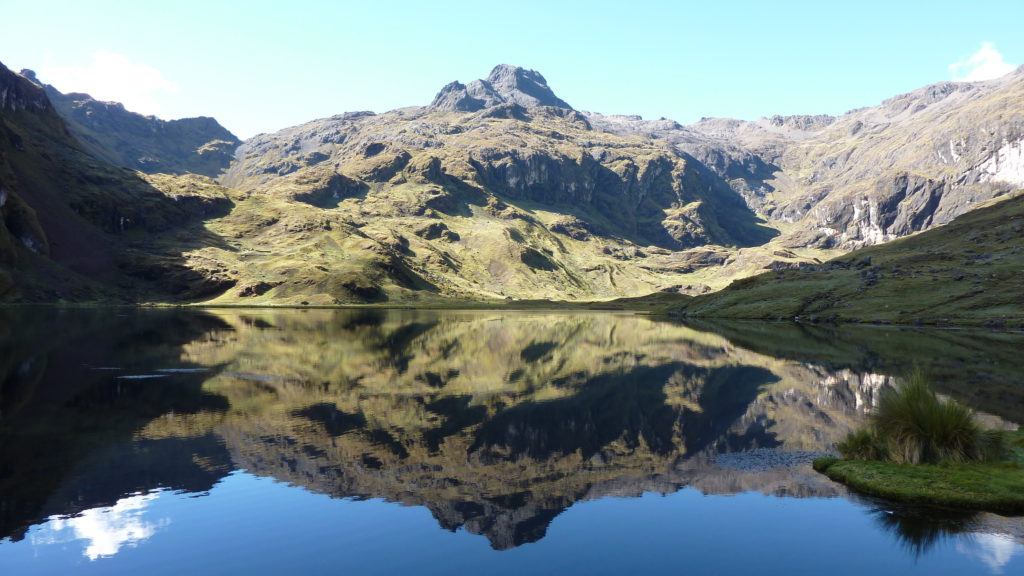 Lake along the Lares Trek in Peru