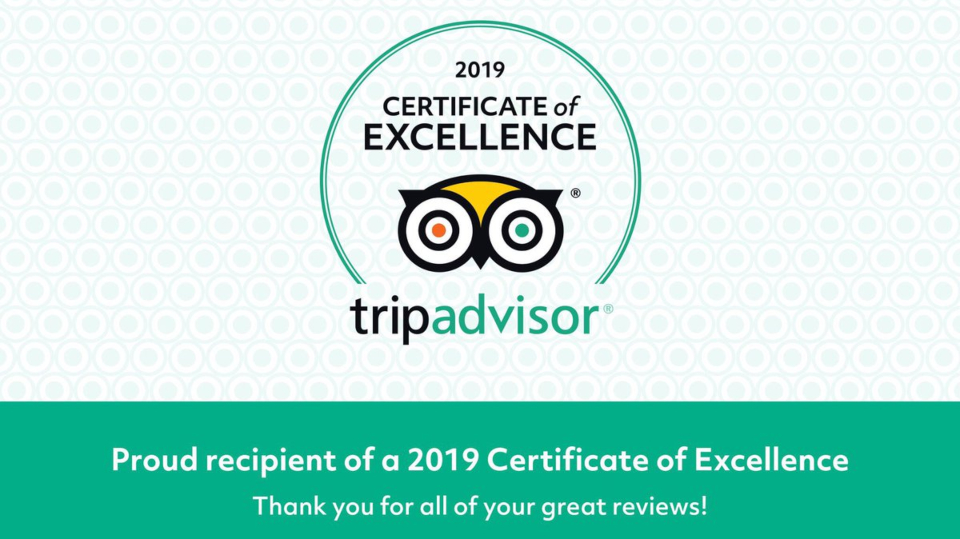 You are currently viewing bamba’s TripAdvisor Certificate of Excellence