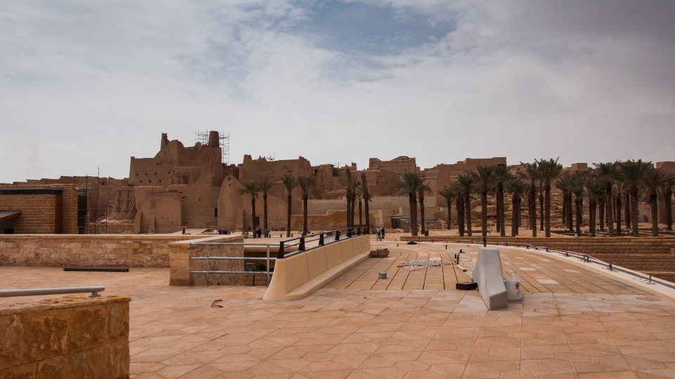 Old At-Turaif district near Ad Diriyah, Saudi Arabia.