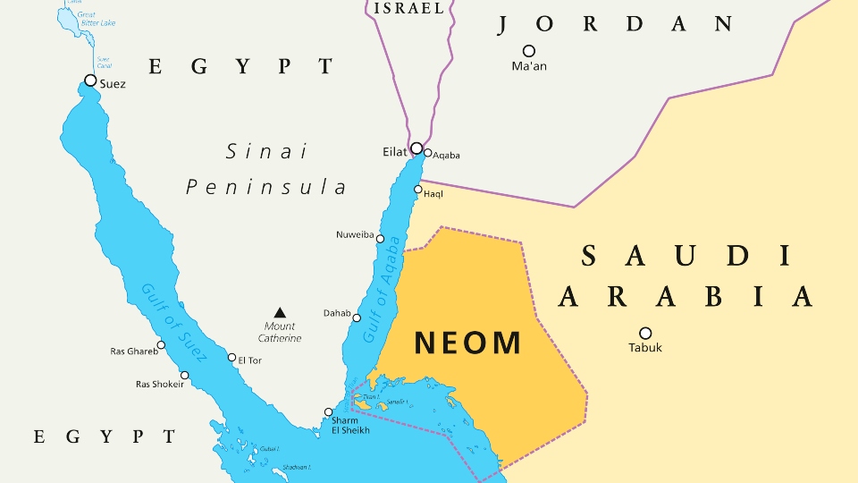 NEOM megacity Saudi Arabia