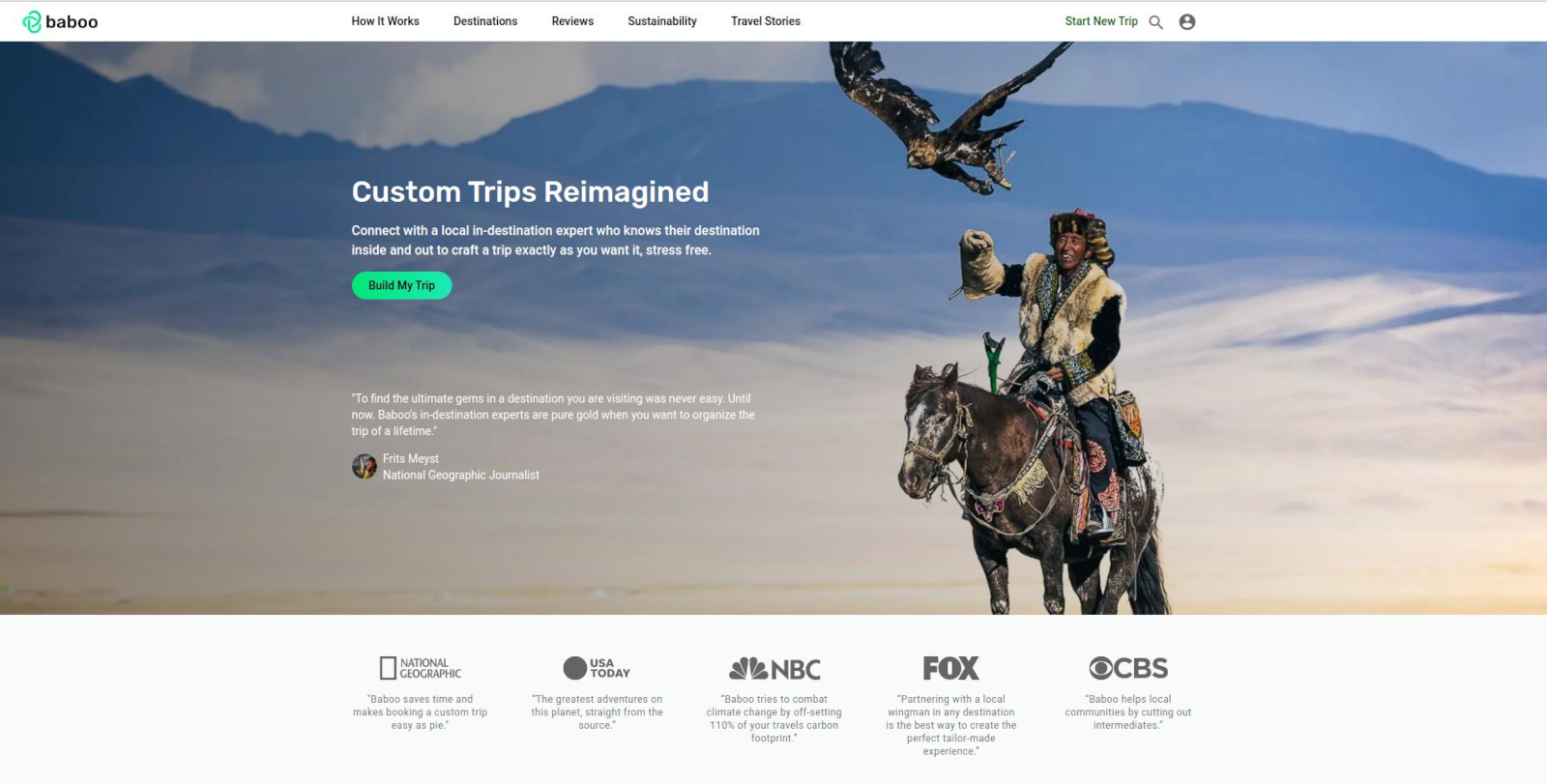 Read more about the article New Baboo Platform Encourages Sustainable Tailor-made Travel