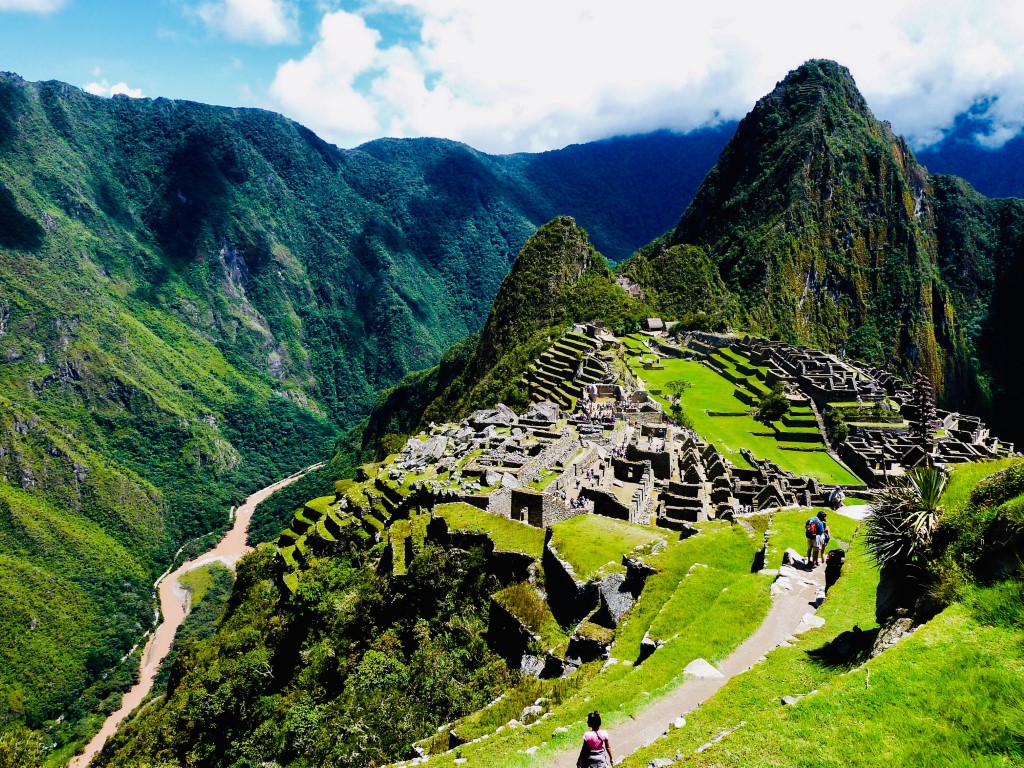 machu picchu overhead view - bamba travel