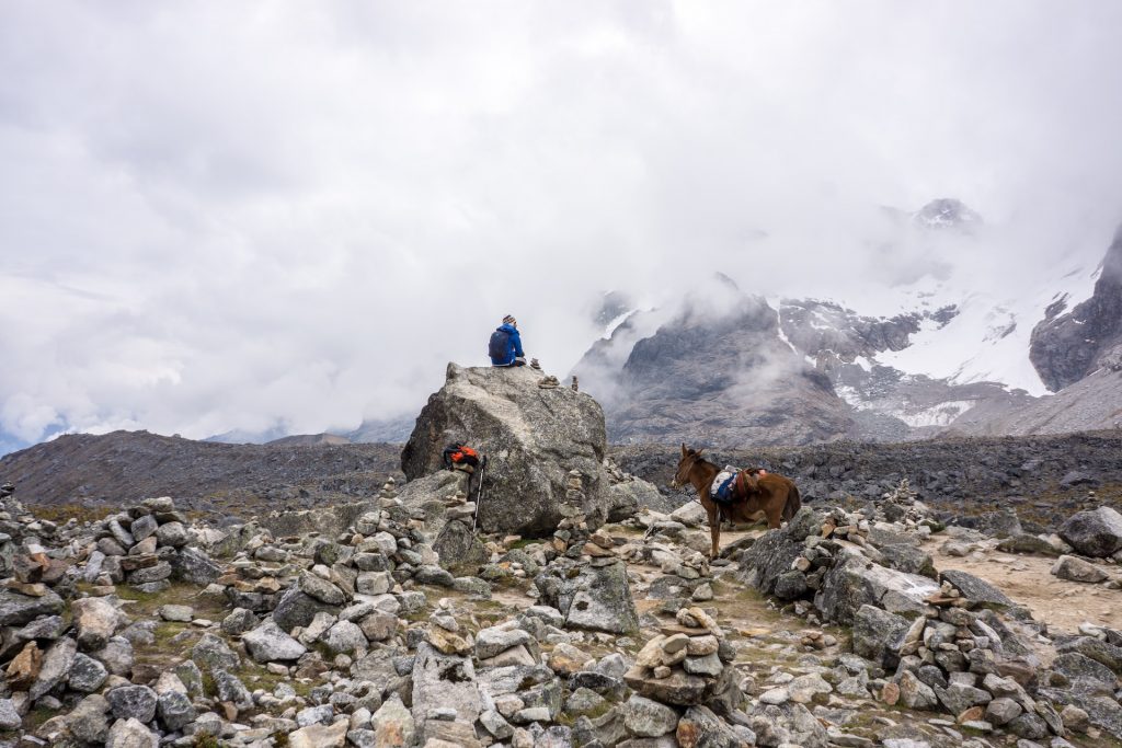 Salkantay View in Peru - Inca Trail trekking