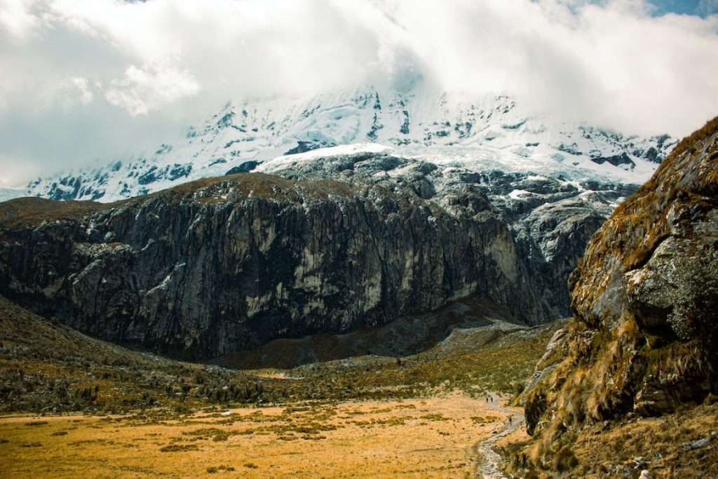 mountain in huascaran national park