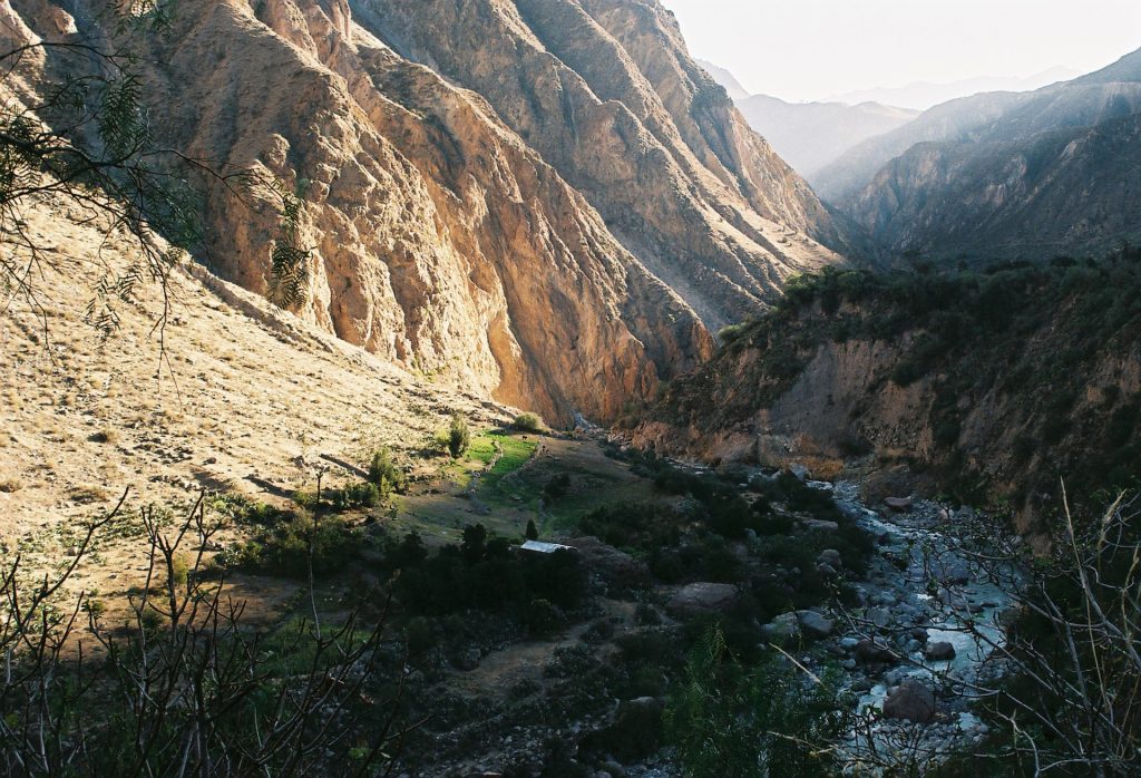 colca canyon river
