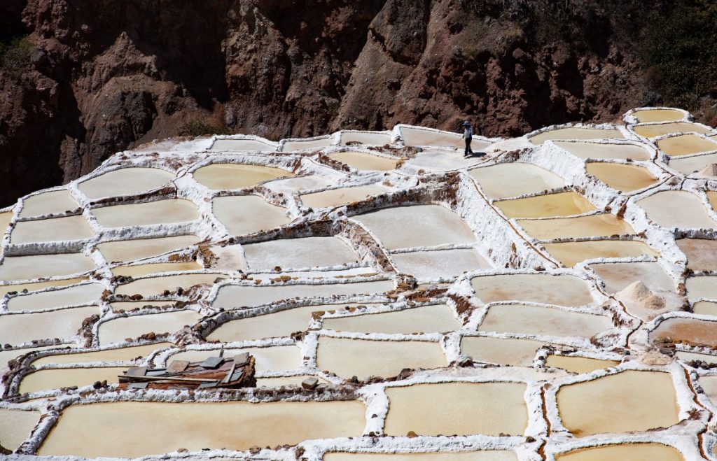 maras salt mines peru