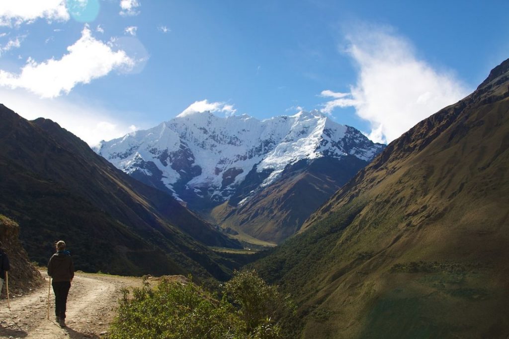 soraypampa man hiking