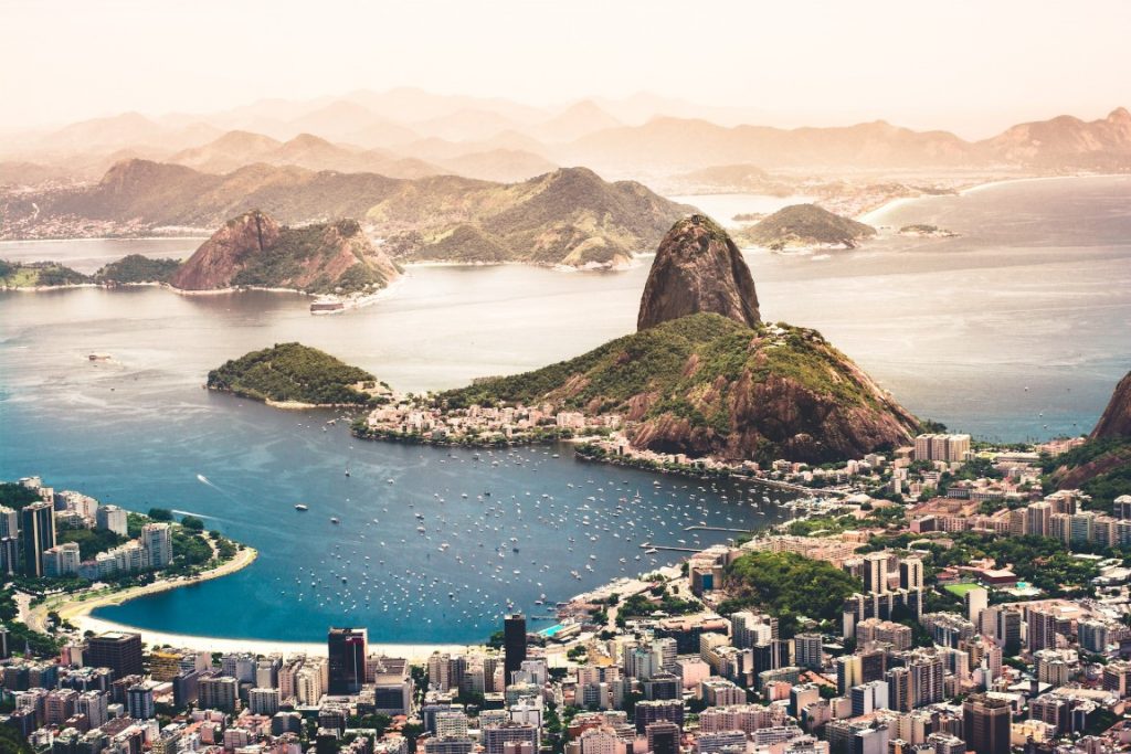 sunrise rio de janeiro brazil