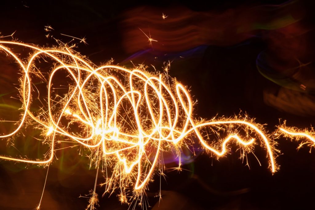 fireworks in melbourne new year australia