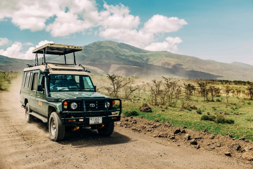 offroad jeep tanzania