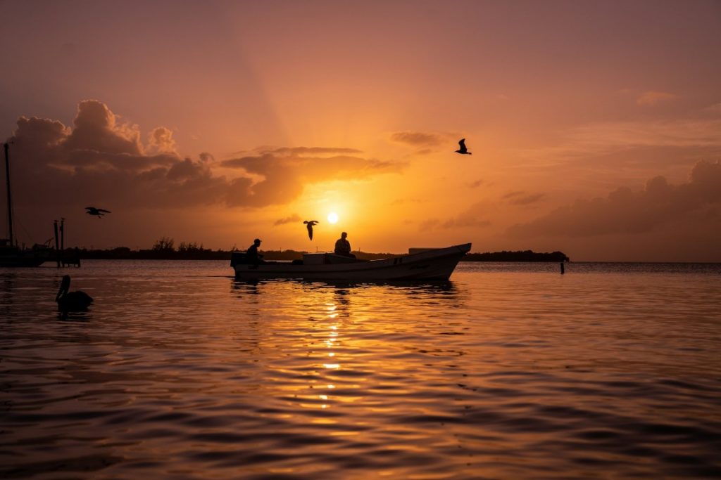 fisherman caye caulker in belize