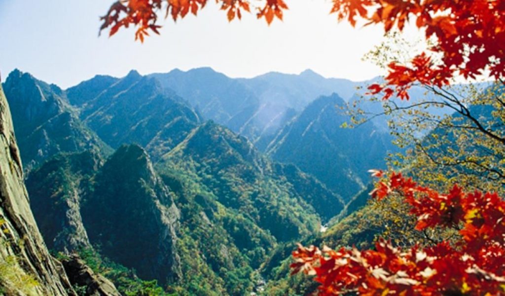 south korea mountains