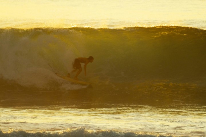 surfing in bali