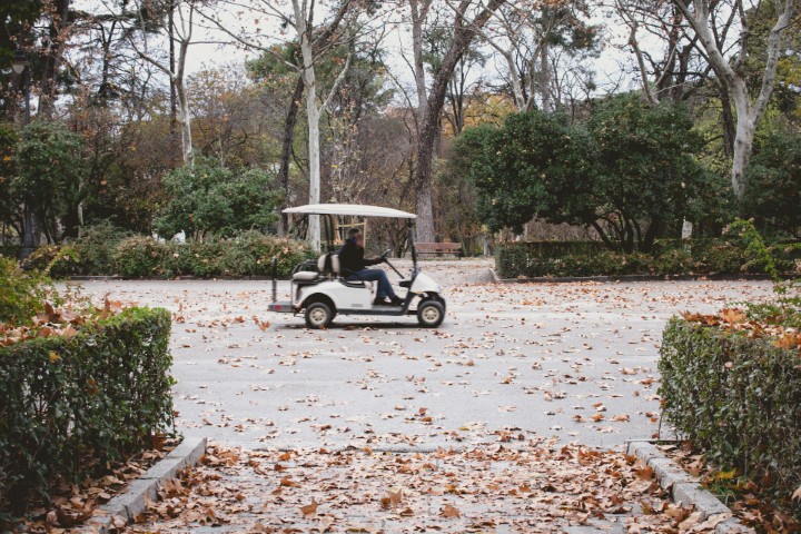 golf cart in spain
