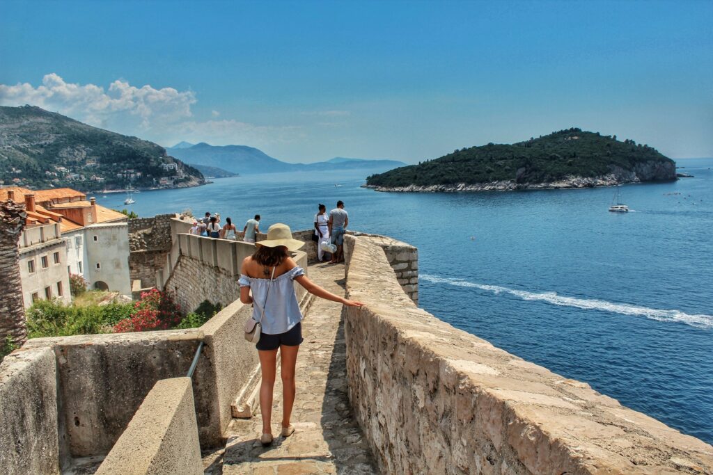 dubrovnik croatia tourist