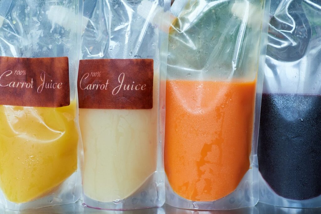 carrot juice packs