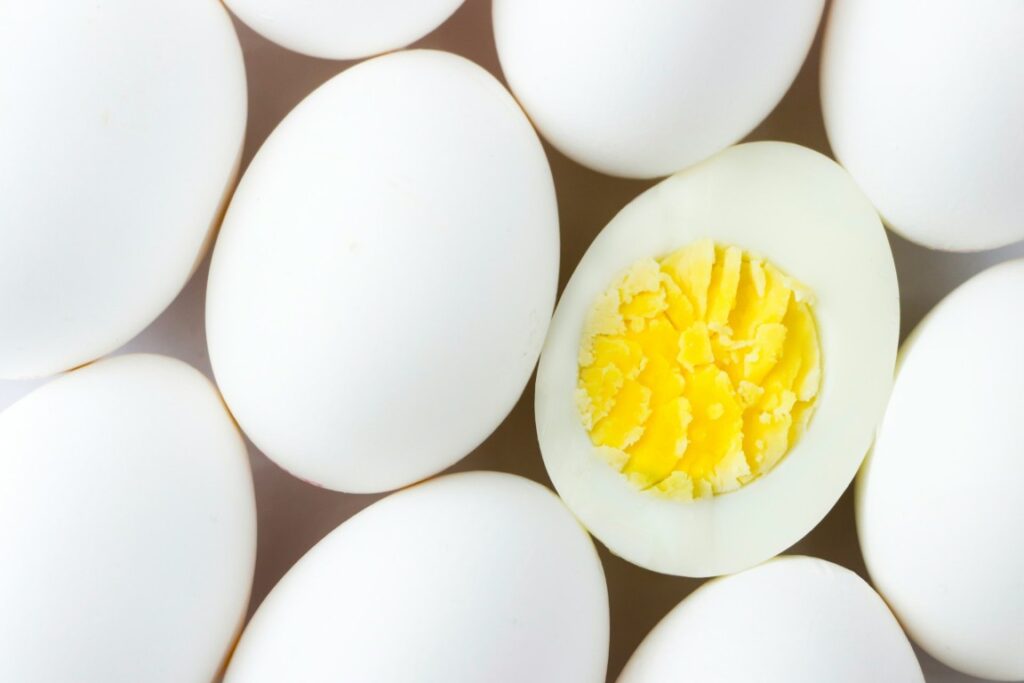 hard boiled egg