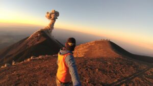 Read more about the article Into the Clouds: My Fiery Hike Up Acatenango Volcano