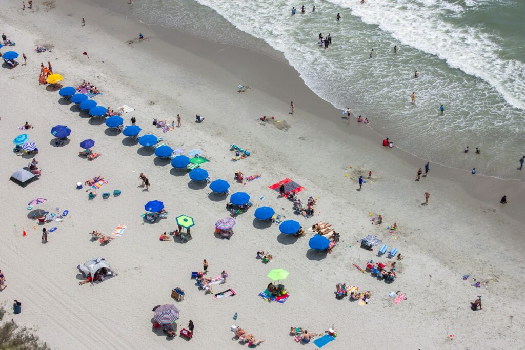 myrtle beach tourists