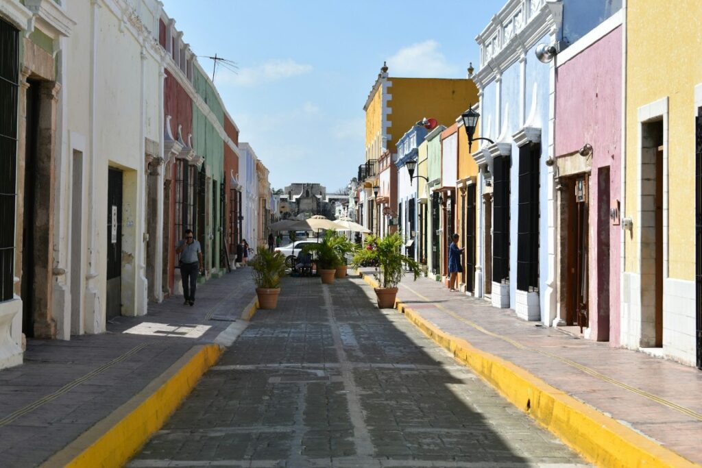 Street in campeche