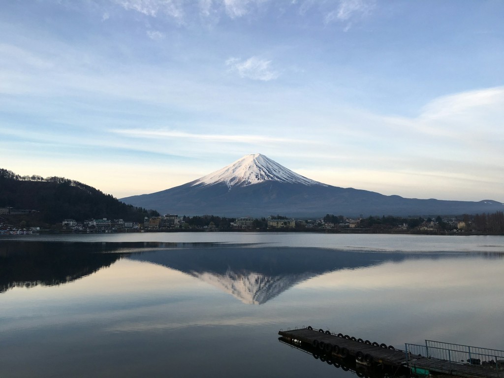 kawaguchi view on mount fuji