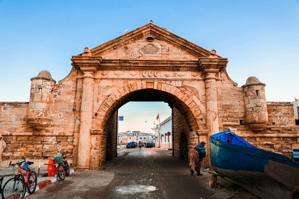 stone gate in essaouira