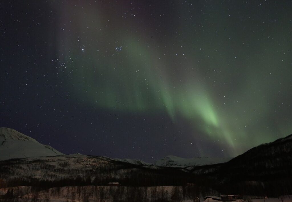 aurora lights in tromso norway